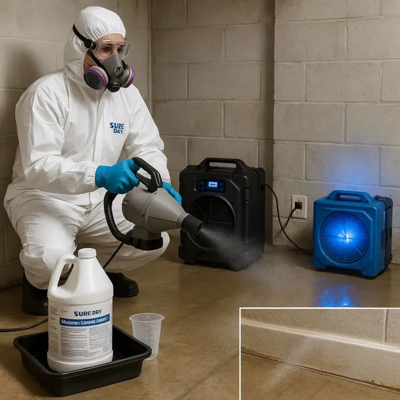 Sanitization and Odor Removal process in Westminster, SC