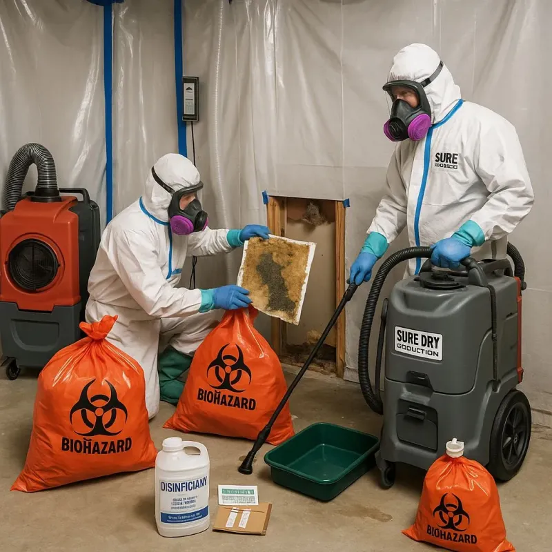 Contaminated Water Handling Protocols process in Westminster, SC